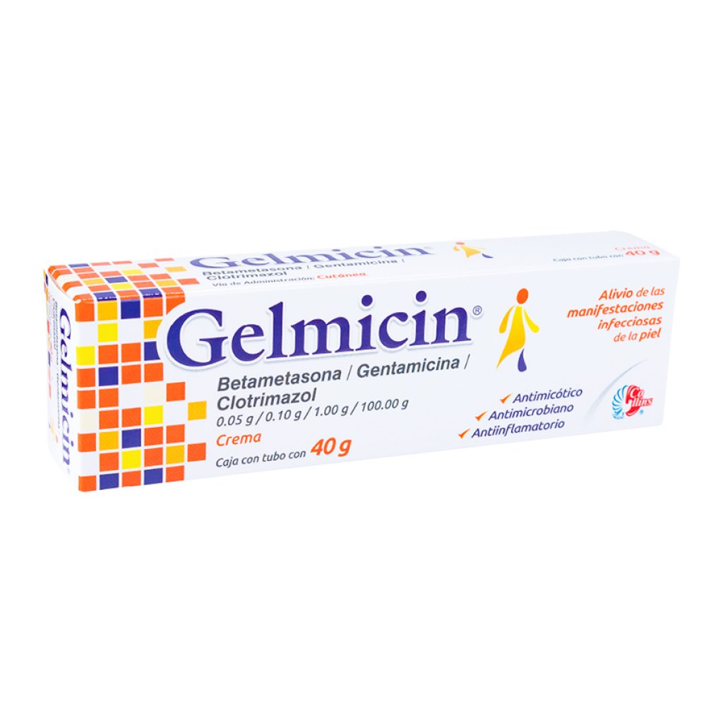 GELMICIN BETAMETASONA/CLOTRIMAZOL/GENTAMICINA 40 G 1g/0.1g/0.05g Farmacia Emergencias